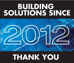 Building Solutions Since 2012. Thank You.